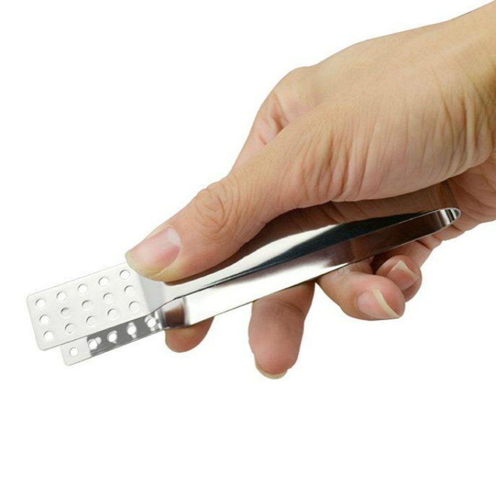 Holder Heat Resistant Food Mini Quality Clip Tea Bag Squeezer Tong Stainless Steel