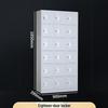 Heavy-Duty 18-Door Steel Office File Storage Cabinet