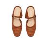 Women's Mary Jane Hollow Flat Mule Sandals