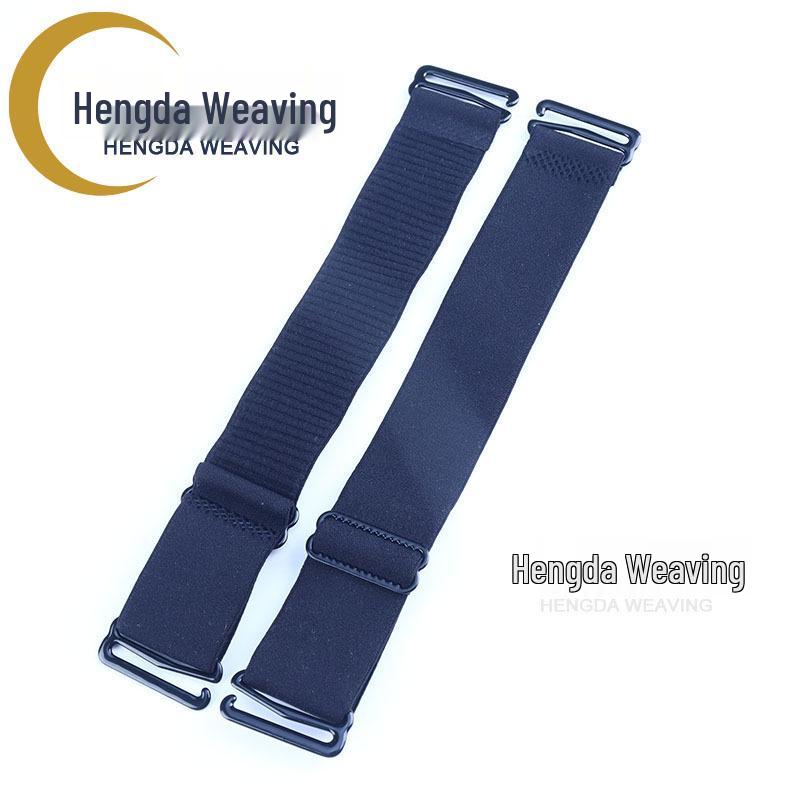 2.5CM Adjustable Non-slip Hat Strap with Double 9 Buckle, Windproof Brushed Elastic Band