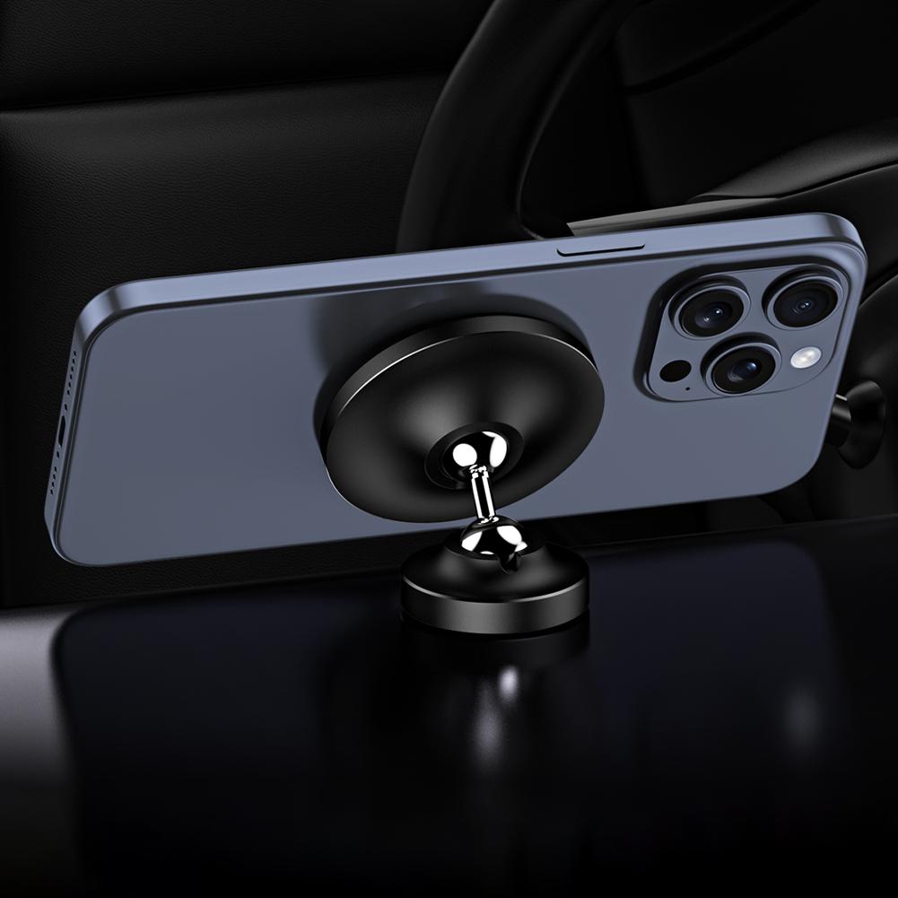 Strong Magnet Gym Phone Mount & Holder Double Magnetic Gym Phone Stand for Magsafe iPhone 15/14/13/12 Series for Gym Car Kitchen