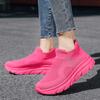 Couple mesh shoes breathable spring autumn and summer casual sports shoes medium trendy dopamine light shoes