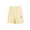 New Casual Shorts Women's Beige Yellow 623256-42