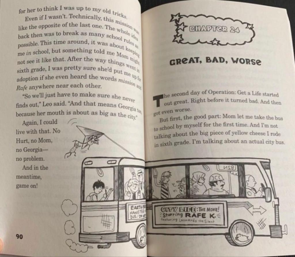 [USED] Middle School: 7 interesting children's novels in English