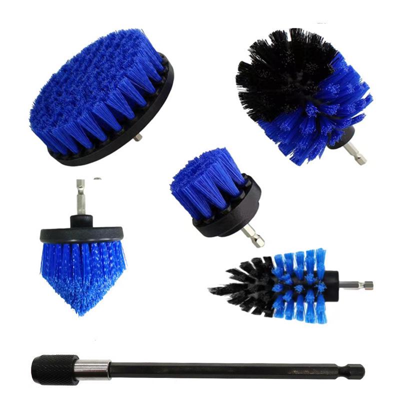 Brosse de nettoyage électrique multifonctionnelle: Perceuse-visseuse pour le polissage du carrelage, de la salle de bain et de la voiture