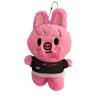 8 Pcs Cute Cartoon Plush Doll Keychains Mini Stuffed Animal Pendant Charms For Kids Bag Decor Gift