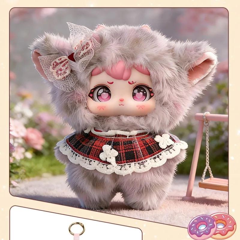 Cute Plush Doll Sweet Rabbit Vinyl Model Toy Gifts Bag Pendant