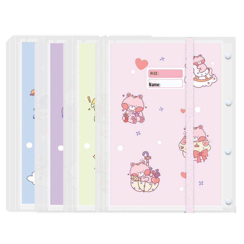 A3 Accordion Storage Bag & Loose-Leaf Binder for Exam Booklets