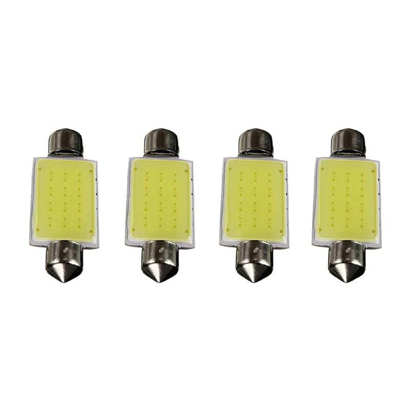 4pcs LED Car Interior Dome Lamp Highlight Without Dazzling Car Reading Light for Replacement of Tail Light Backup Lights