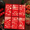 6 Pcs Chinese New Year Red Envelope Lunar New Year of The Horse Envelopes Chinese Traditional Lucky Money Pockets for 2026 Spring Festival