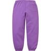 Supreme Satin Applique Sweatpant Violet