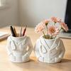 3D Printed Doctor Coat Pen Holder Plastic Desktop Organizer for Makeup Brushes Pencils Gifts for Doctors Nurses Medical Students