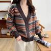 Autumn Early Fall Short Section Knit Cardigan Ladies Sweater Jacket Female Autumn and Winter Women's Clothing Comfortable Versatile and Fashionable