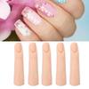 Silikon Übungsfinger für Tattoo Acrylnägel Übung Flexible Gelenke Nagel Finger