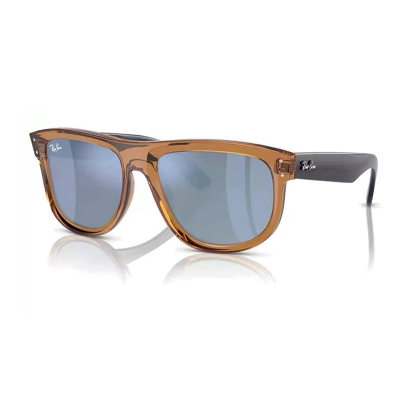 RAYBAN Irregular Geometry Sunglasses Unisex Couple Style 0RBR0501S-6711GA