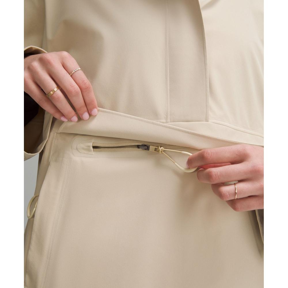Lululemon Packable Rain Poncho Trench