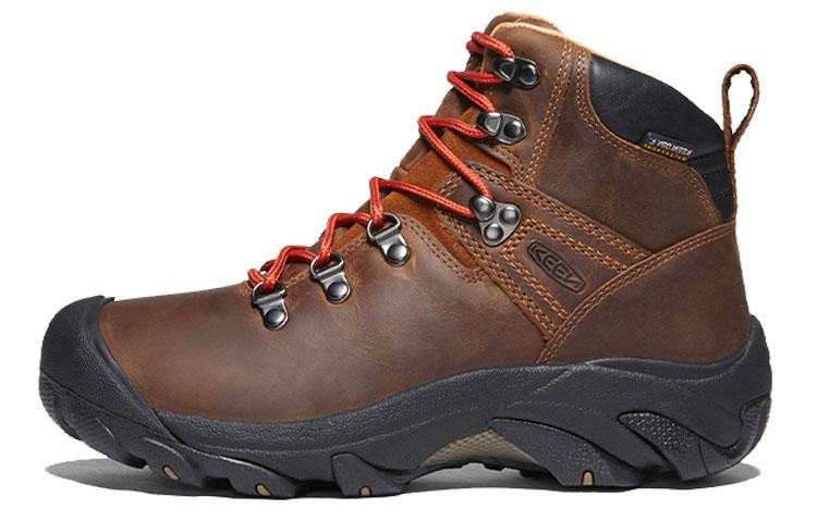 Keen Pyrenees Нескользящие Устойчивые к истиранию Высокие Туристические Ботинки Женские Коричневые 1004156 36