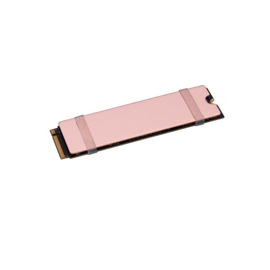 High Efficiency M.2 2280 SSD Cooling Plate M.2 2280 SSD Heatsink with Silicone Thermal Pad for Laptops Easy to Install