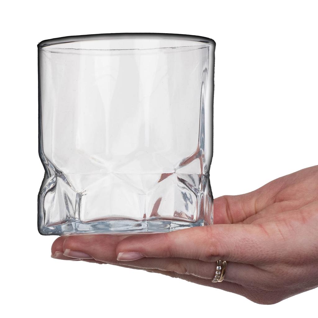 KADAX Whisky Glasses Drinks Set Water 320ml Gift Low