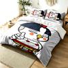 Buldak 3pc Duvet Cover Set Simple Modern Bedding Set Wrinkle Resistant Soft Fabric All Season Use a perfect gift