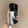 Black White Horses Phone Case For iPhone 11 12 13 14 15 Plus 17 16 Pro Max 17 Air XR X XS 15 16 Plus Protection Back Cover