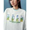 Medm25Ss Blue Sky and Grass Logo Crew Neck Sweatshirt Unisex Spring and Autumn American Design Casual Top Trendy