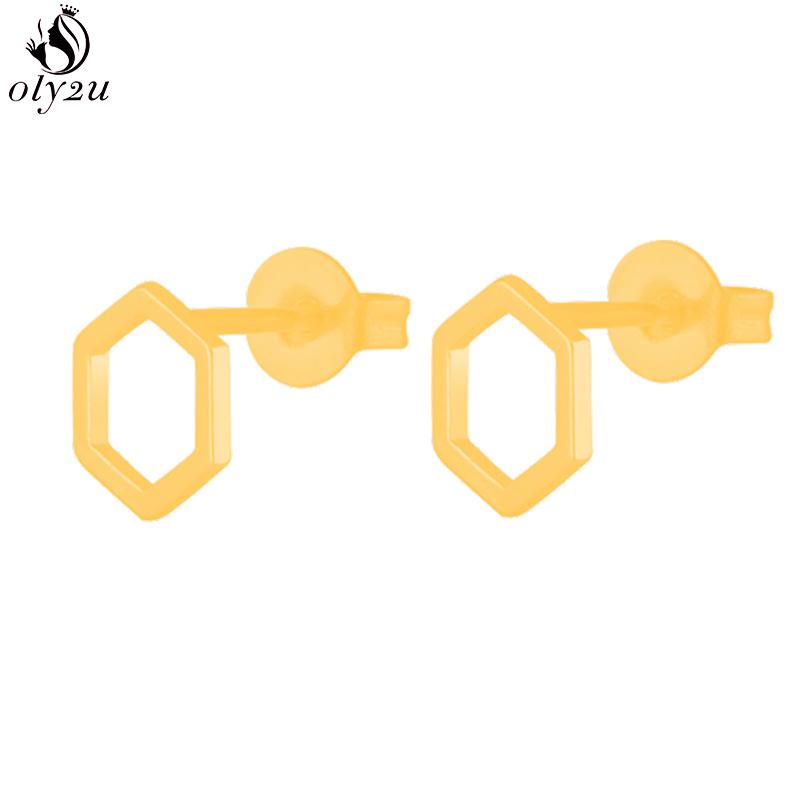 Minimalist Stainless Steel Dentist Tooth Stud Earring Women Men Cute Cross Earings Leaf Swallow Earing Party Accessories