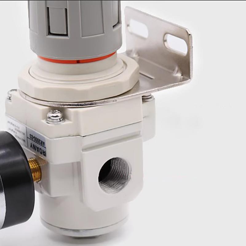 Pneumatic Pressure Regulator Ar2000-02 Air Compressor Pressure Reducing Valve Air Filter Processor Pressure Control Valve