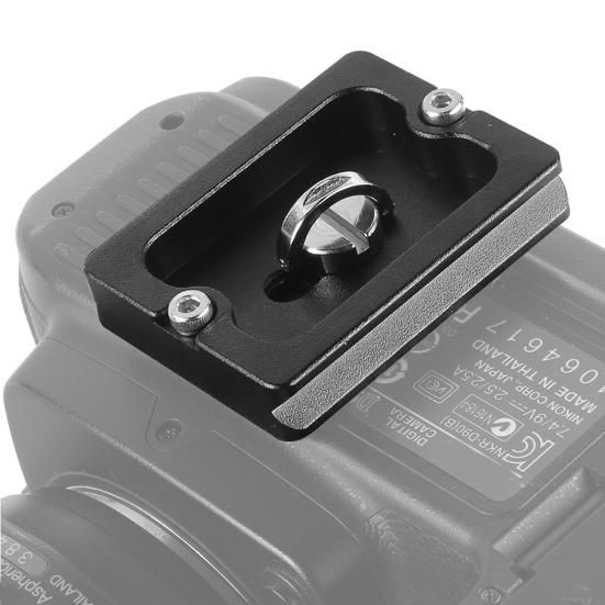 PU50 Quick Release Plate for Arca Swiss Benro Monopod Tripod Ball Head Camera