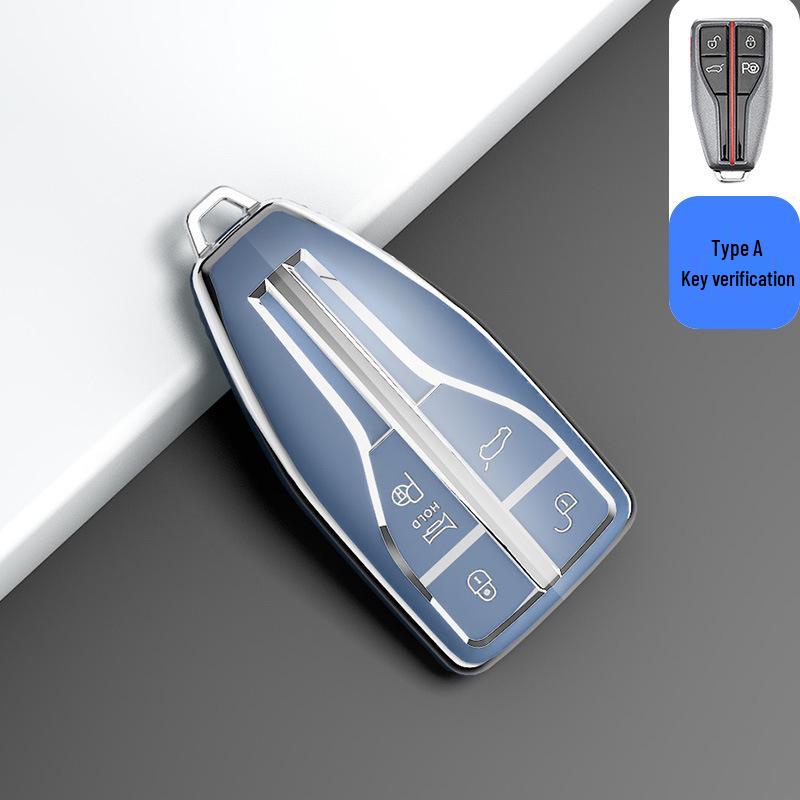 High-End Protective Key Case for Hongqi Models HS5, HS7, H5, H9, HS9, H7