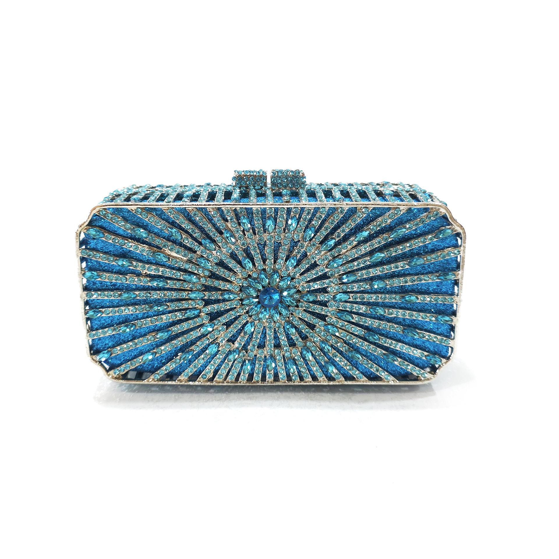 

Crystal Clutch Bag Diamond Dinner Bag Hollow Banquet Diamond Handbag Women s Bag