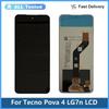 LCD Screen and Digitizer Full Assembly For Tecno Pova 4 LG7n