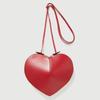 Bolso de Hombro Moda Forma de Corazón de Melocotón Mujer Tendencia 2026 Chic Nuevo en Cartera Linda Simple Versátil Diseñador de Marca Bolso Cruzado Pequeño