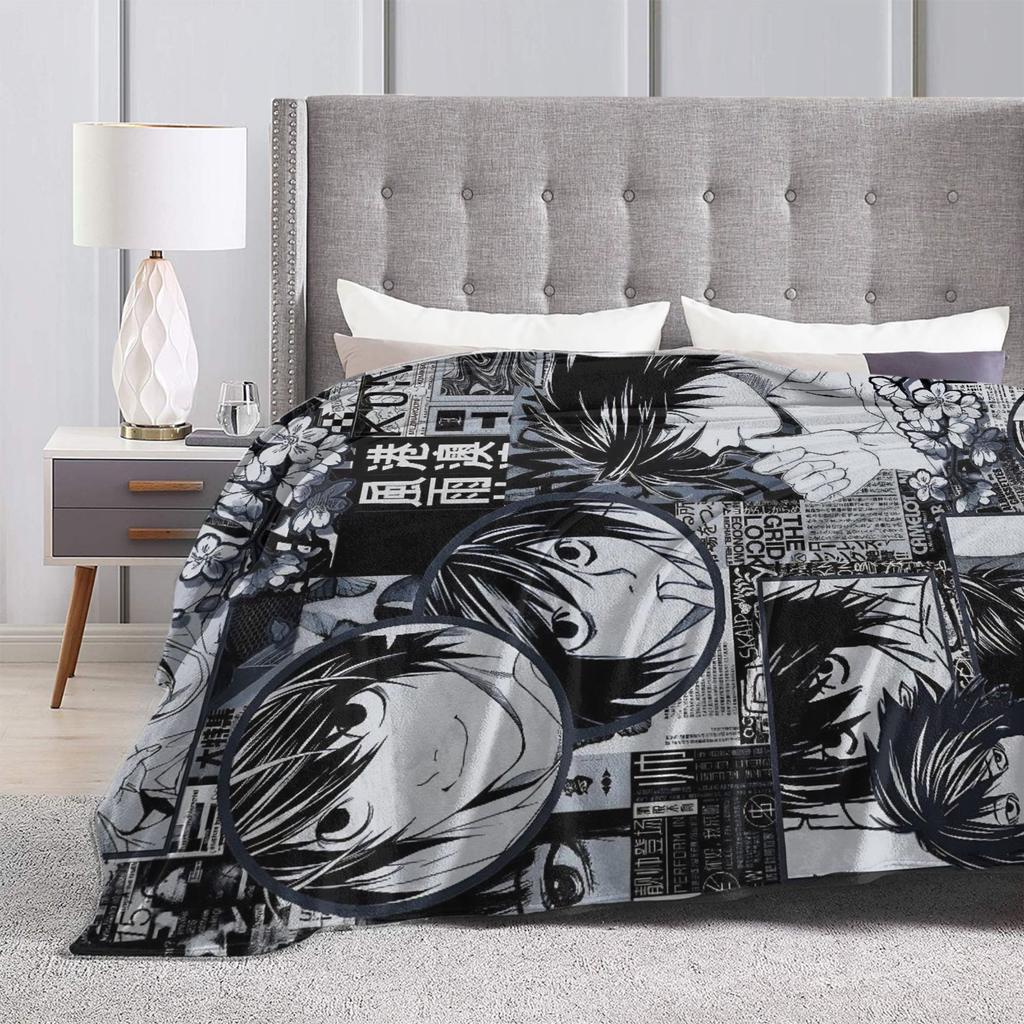 Death notes  Blanket Quality Super Soft  Bedding Throws Winter Students Couch Chair Comfortable Bedspread