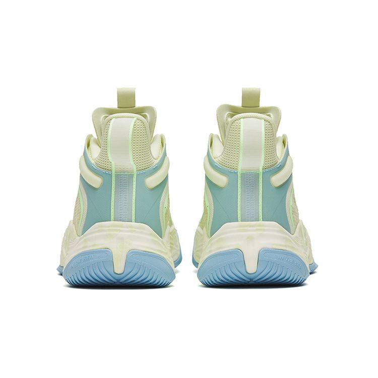 Anta Magic Cement Non-Slip Wear-Resistant Low-Top Basketball Shoes Men Sneakers Yellow 912321610S-1
