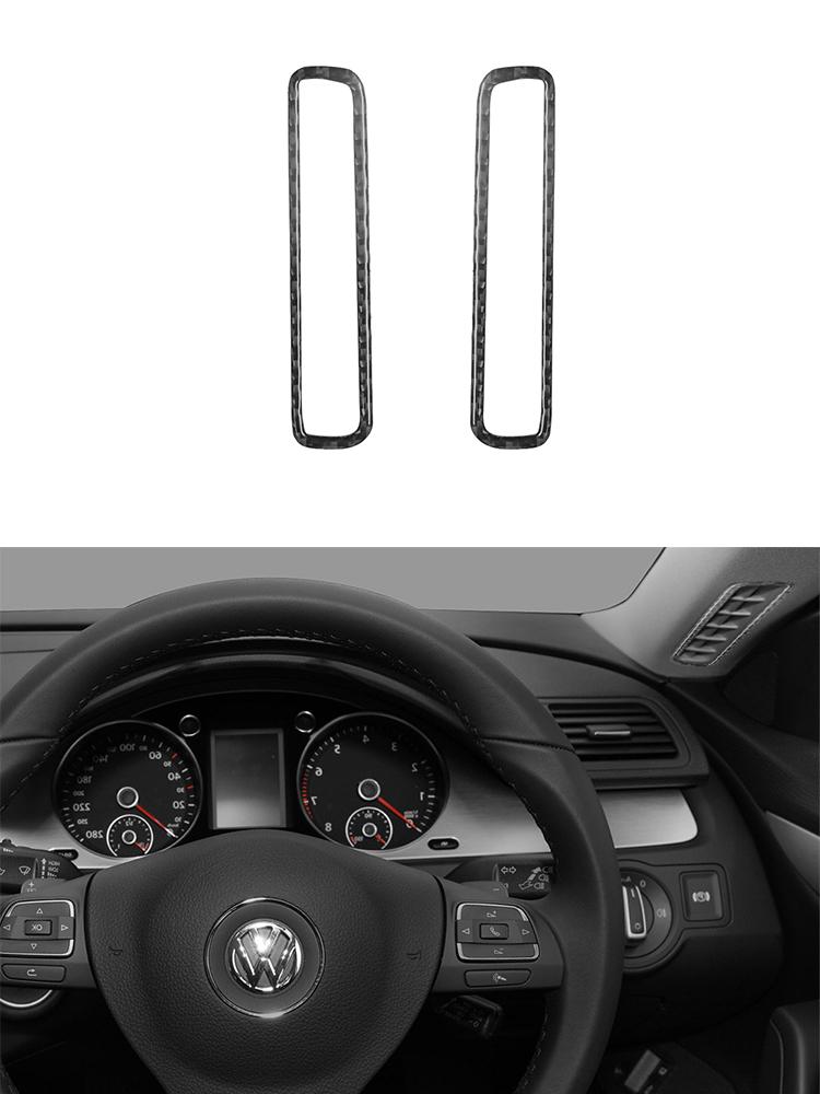 Carbon Fiber Interior Trim Sticker for Volkswagen Passat 2006-2011 - Scratch Resistant Car Styling Decoration & Protection Acces