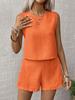 2025 Fashion Casual Vest Shorts Set - Hot-Selling In Europe and America