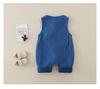 Corduroy Baby Romper: Warm Sleeveless Harem Pants for Boys - Early Winter/Autumn Style