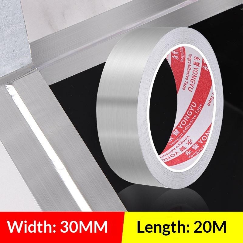 Foil Duct Tape Waterproof Tape Aluminum Foil Tape Patch & Seal Tape, Insulation Adhesive Metal Tapes For Ductwork, Sealing Etc