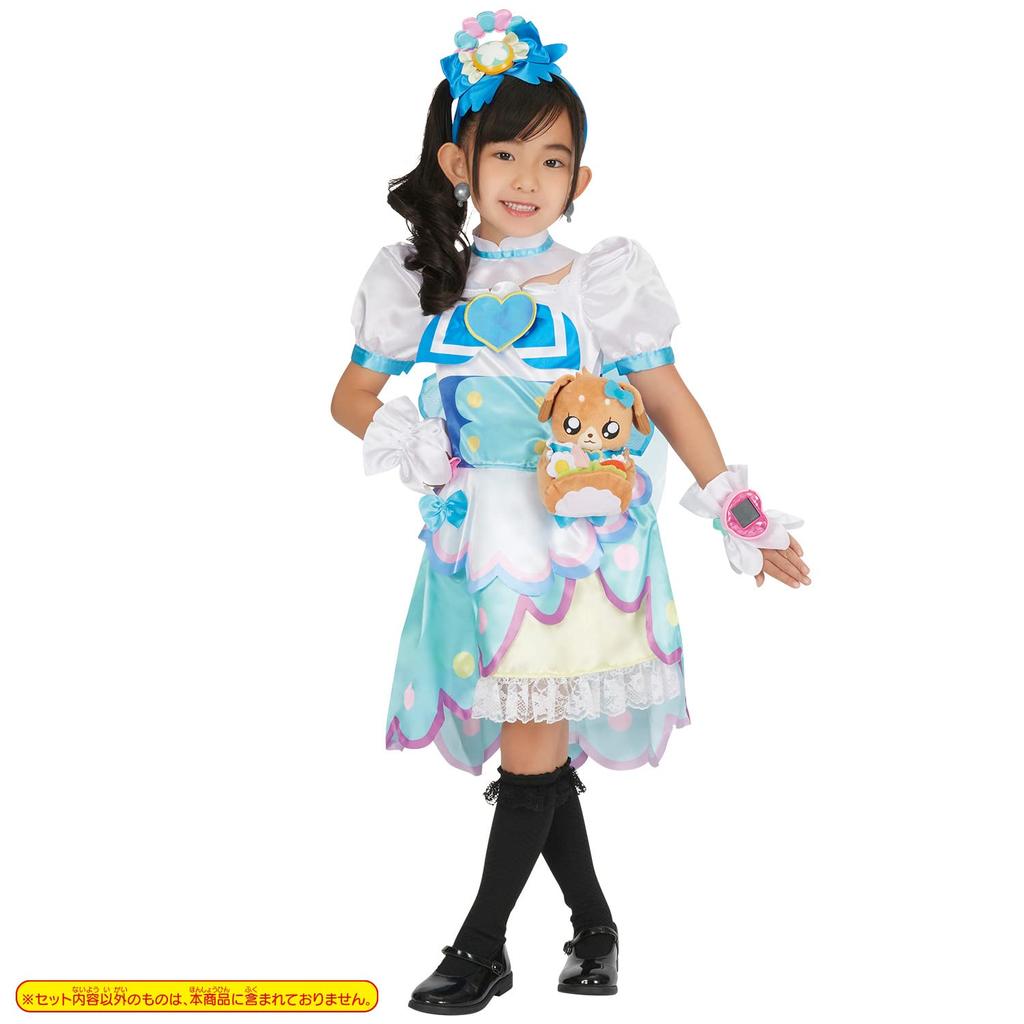 Delicious Party Precure Transform Costume Cure Spicy for Ages 3+