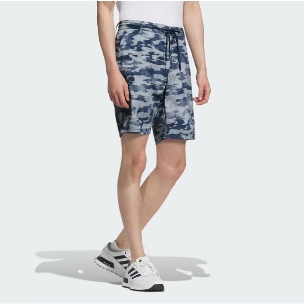 AdidaS Golf Men S Allover Print Golf ShortS Jf6323 Navy