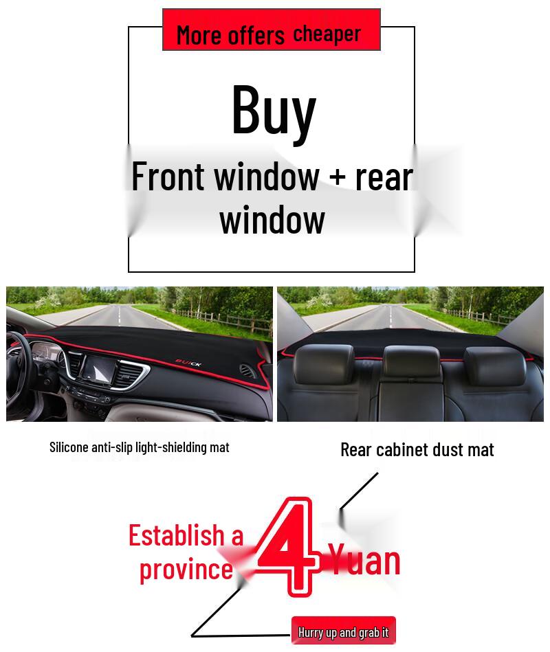 Geely X3 PRO Anti-Glare Dashboard Sunshade Mat