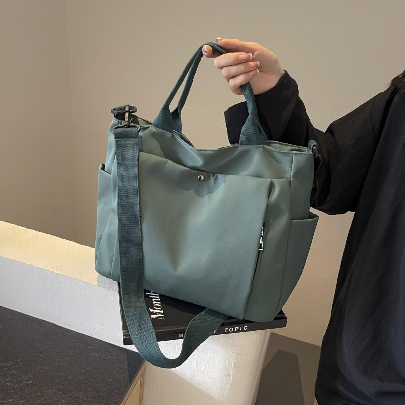 New Portable Cloth Bag Women's Large Capacity Shoulder Fashionable Commuting Cross-body All-matching Tote