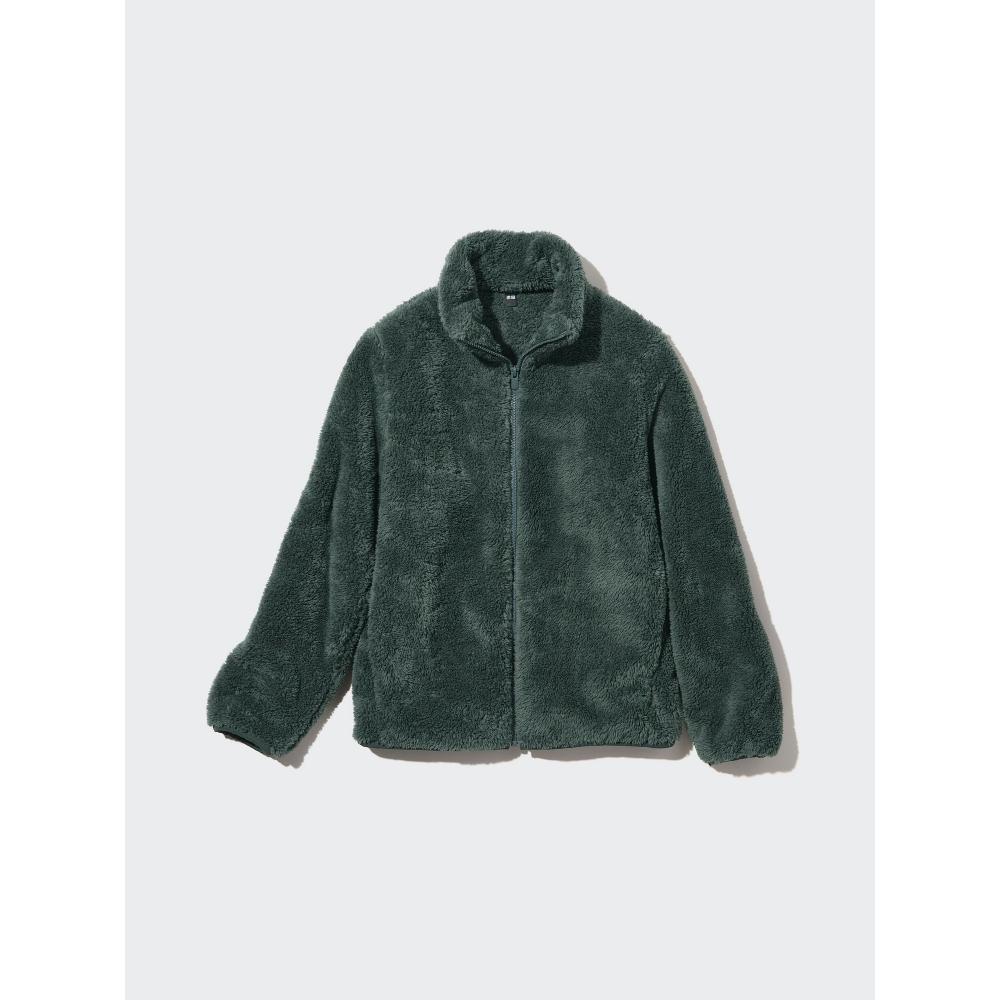 Uniqlo Japan Fur Leaf Fleece Full Zip Jacket