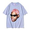 Hot Sale The Worm Dennis RodUnisex Graphic T Shirt Unisex Women Boys Basketball Short Sleeve T Shirts Male Cotton Oversized Streetwear