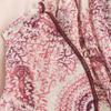 Women's European & American Style Retro Layered Print Dress - Summer 2026