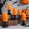 1-20PCS Halloween Pumpkin LED Lantern Flameless Candle Light Creative Night Lamp for Indoor Outdoor Decoration Festival Prop Use