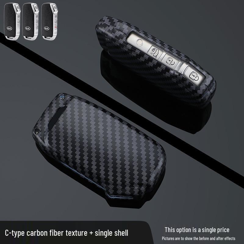 Key Cover for Kia K3, Sportage, K5, K2, Seltos, Niro, KX3, KX5 - Folding Car Shell & Buckle