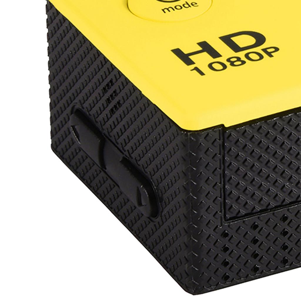 Waterproof Outdoor Cycling Sports Mini DV Action Camera Camcorder (Yellow)