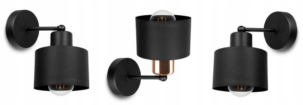 UNIQUE WALL LAMP ELEGANT METAL SHADE